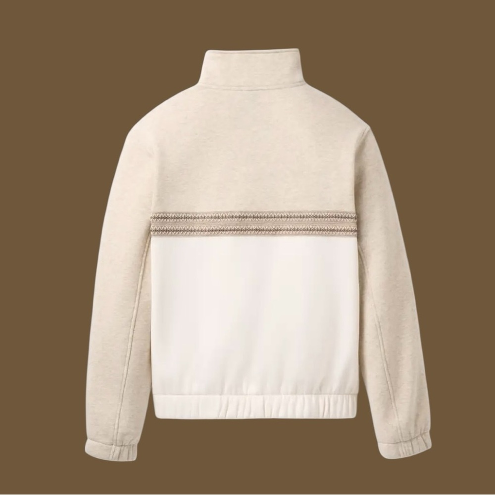 UGG-Tasman Track Jacket-Cream - Picture 2 of 5